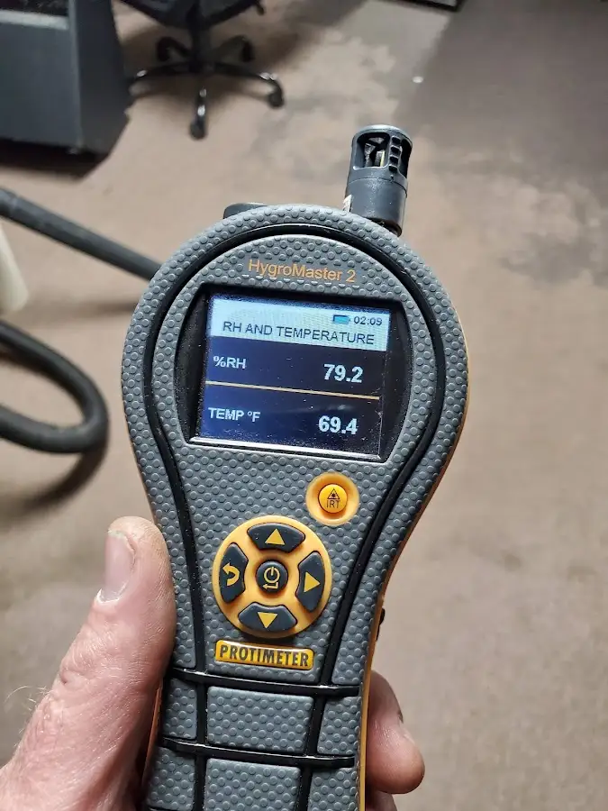 Moisture meter humidity assessment for Fire & Smoke Damage Restoration in Kill Devil Hills